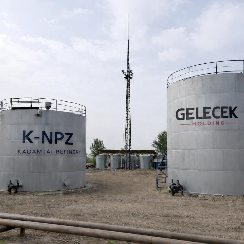 K-NPZ and Gelecek tanks ground-level view